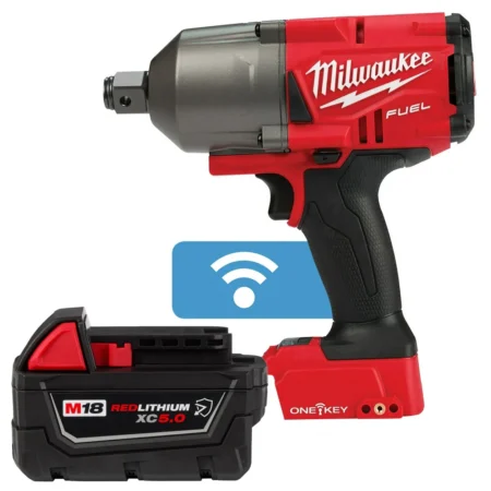 Milwaukee 2864-20 M18 FUEL w/ One-Key High Torque Impact Wrench 3/4" Friction Ring + 5.0Ah Battery