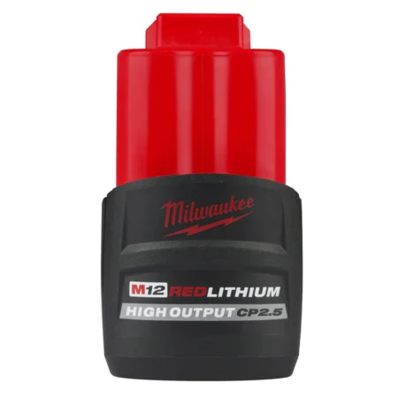 Milwaukee 48-11-2425 M12 REDLITHIUM HIGH OUTPUT CP 2.5Ah Battery Pack
