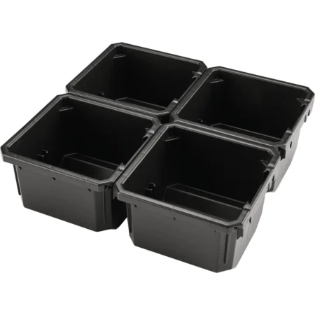Makita T-92178 MAKTRAK Organizer Bin Set, Low-Profile Standard, 4-Pack