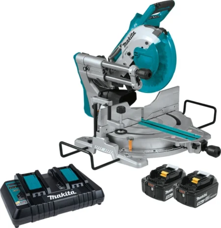 Makita XSL06PT 18V X2 (36V) Brushless Cordless 10-Inch Dual-Bevel Sliding Compound Miter Saw 5.0Ah Kit Visit our Makita store  XSL06PT