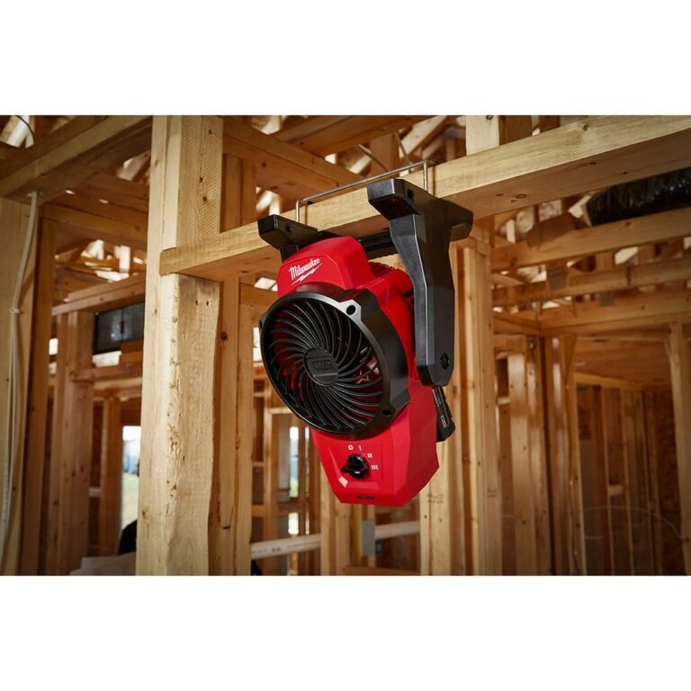 Milwaukee 0820-20 M12 Cordless 400-CFM Mounting Fan, Tool Only