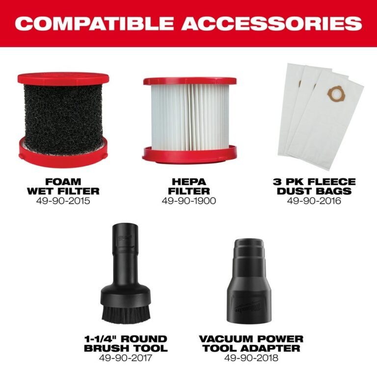 Milwaukee 0960-20 M12 FUEL 1.6 Gallon Wet/Dry Vacuum, Tool Only