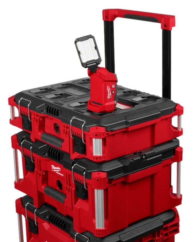 Milwaukee 2350-20 M12 ROVER 1200-Lumen Multi-Directional Flood Light w/ PACKOUT Compatibility