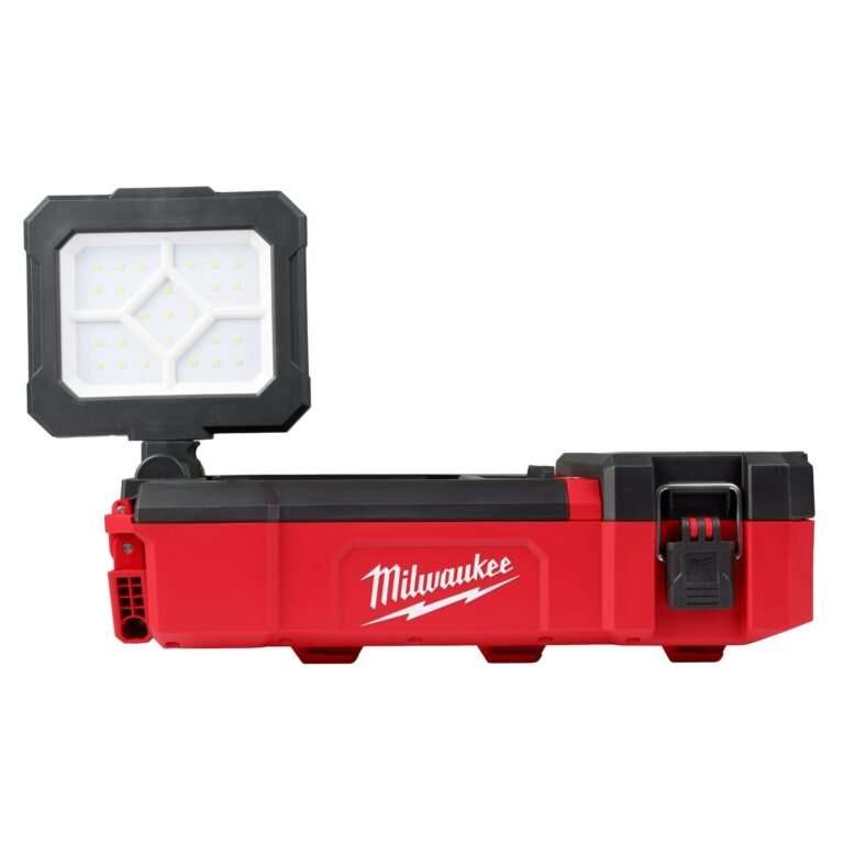 Milwaukee 2356-20 M12 PACKOUT 1,400-Lumen Flood Light w/ USB Charging, Tool Only