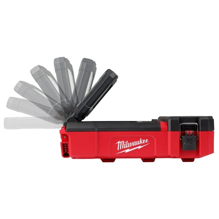 Milwaukee 2356-20 M12 PACKOUT 1,400-Lumen Flood Light w/ USB Charging, Tool Only