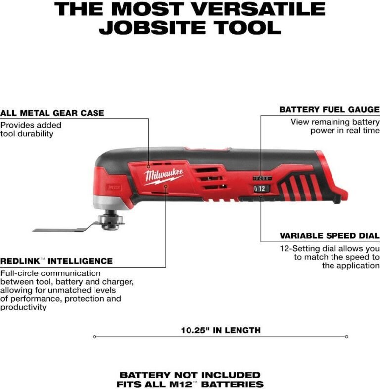 Milwaukee 2426-20 M12 Cordless Multi-Tool