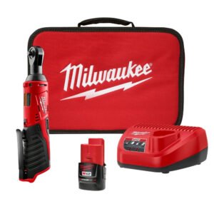 Milwaukee 2457-21 M12 Cordless 3/8" Ratchet Kit