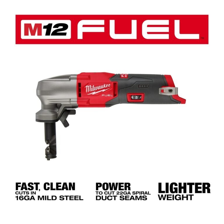 Milwaukee 2476-20 M12 FUEL 16 Gauge Variable Speed Nibbler, Tool Only