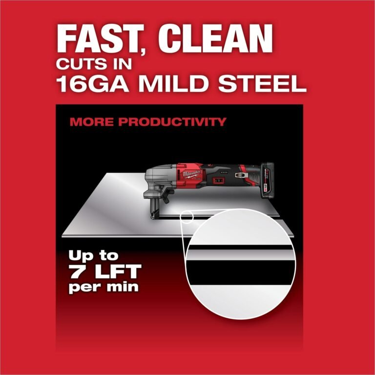 Milwaukee 2476-20 M12 FUEL 16 Gauge Variable Speed Nibbler, Tool Only