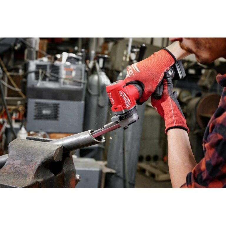 Milwaukee 2483-20 M12 FUEL 3/8″ X 13″ Bandfile Belt Sander, Tool Only