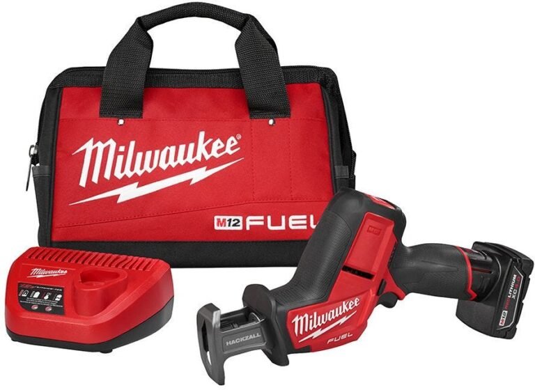 Milwaukee 2520-21XC M12 FUEL Brushless Hacksaw Reciprocating Sawzall 4.0Ah Kit