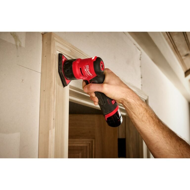 Milwaukee 2531-20 M12 FUEL Orbital Detail Sander, Tool Only
