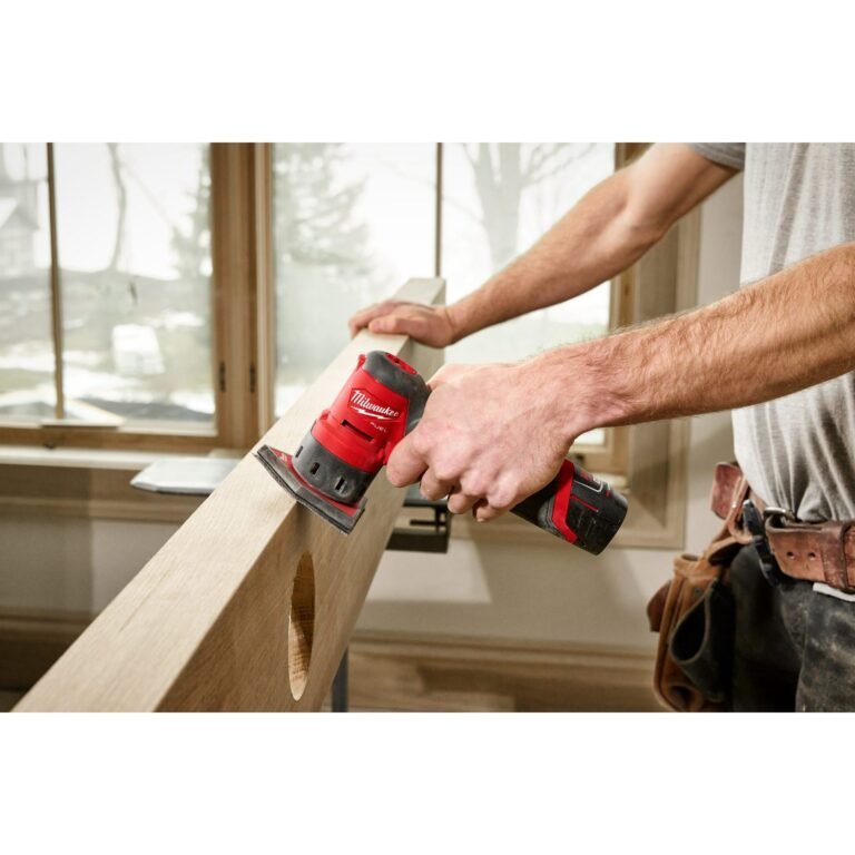 Milwaukee 2531-20 M12 FUEL Orbital Detail Sander, Tool Only