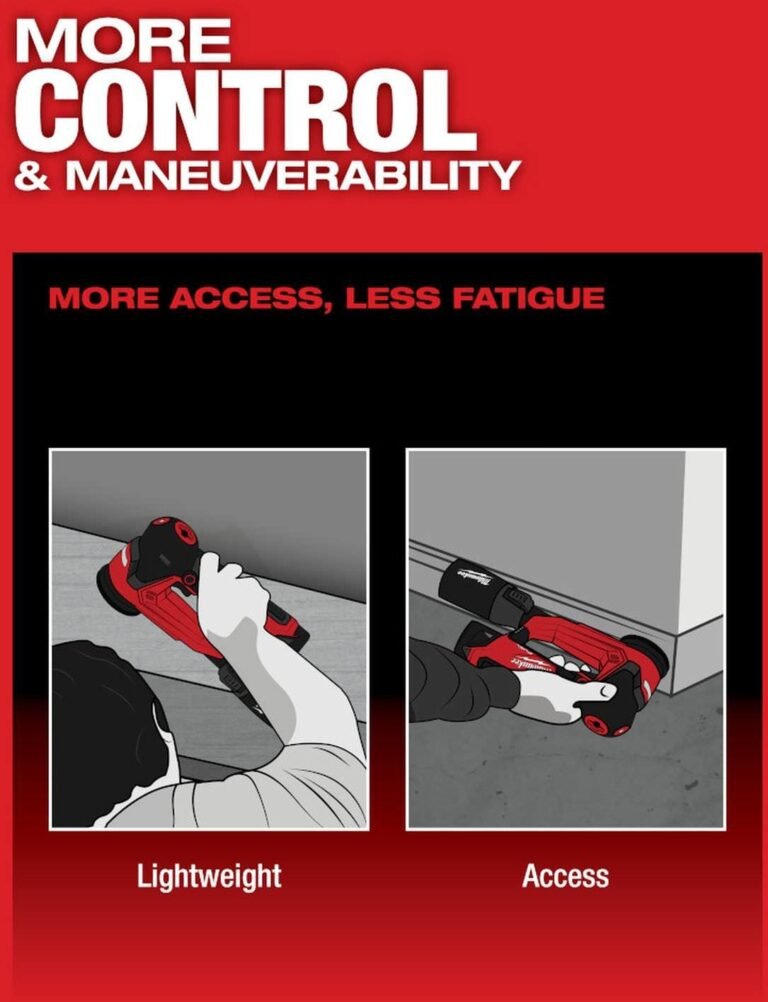 Milwaukee 2535-20 M12 FUEL 3 in. Random Orbital Detail Sander, Tool Only