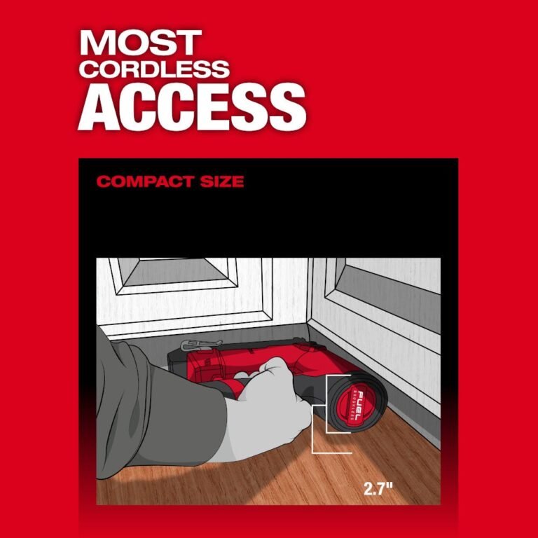 Milwaukee 2541-20 M12 FUEL 18-Gauge Compact Brad Nailer, Tool Only