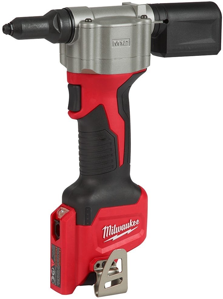 Milwaukee 2550-20 M12 Cordless Pop Rivet Tool, Tool Only