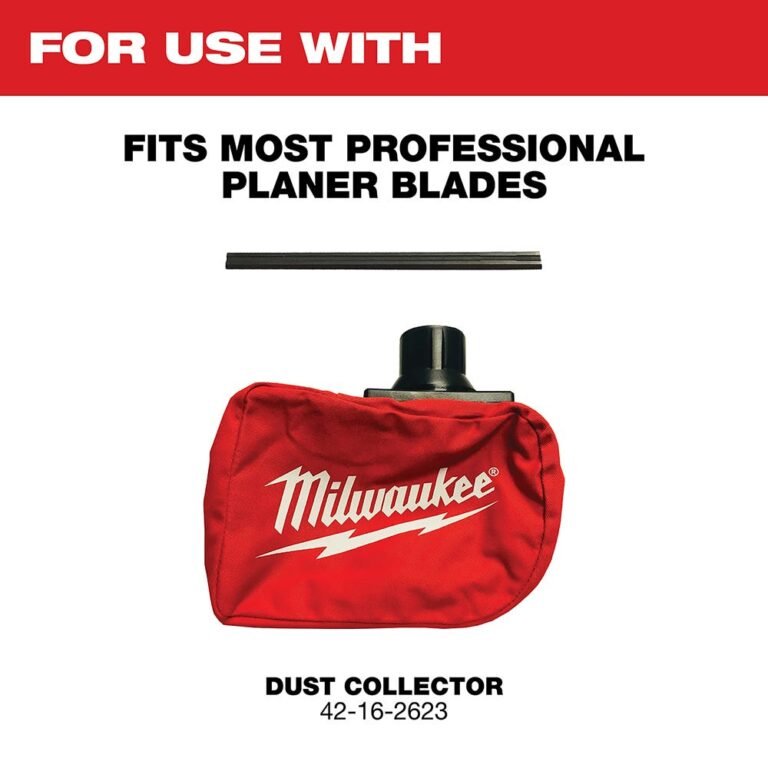 Milwaukee 2623-20 M18 3-1/4″ Planer, Tool Only