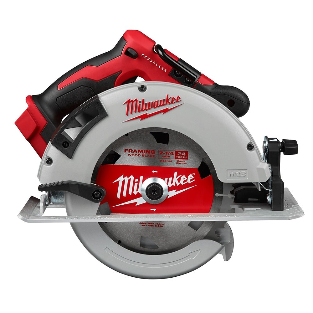 Milwaukee 2631-20 M18 Brushless 7-1/4″ Circular Saw, Tool Only