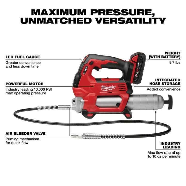 Milwaukee 2646-21CT M18 Cordless 2-Speed Grease Gun Kit