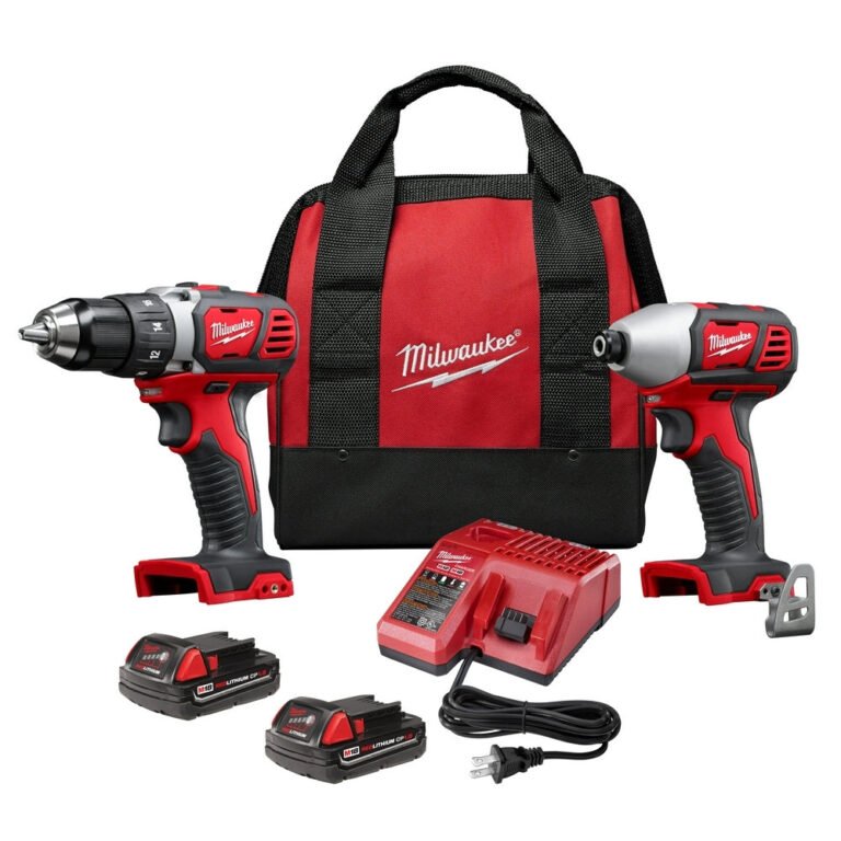 Milwaukee 2691-22 M18 Cordless Impact Driver / Drill Driver 1.5Ah Combo Kit