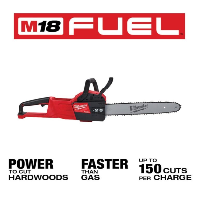 Milwaukee 2727-20 M18 FUEL 16″ Chainsaw, Tool Only