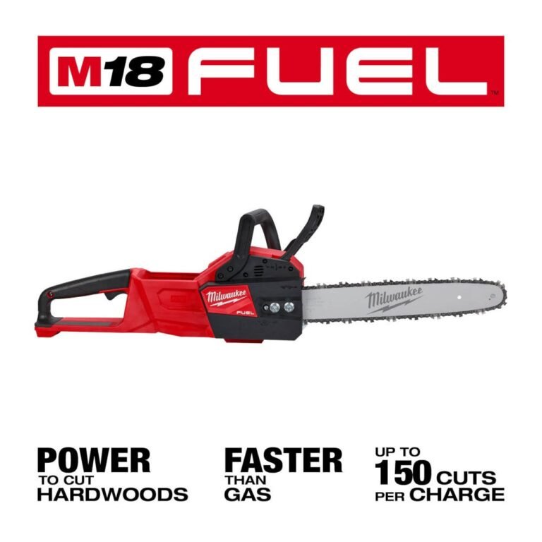 Milwaukee 2727-20 M18 FUEL 16″ Chainsaw, Tool Only
