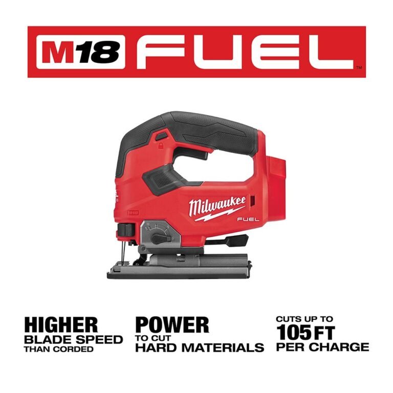 Milwaukee 2737-20 M18 Fuel D-Handle Jig Saw, Tool Only