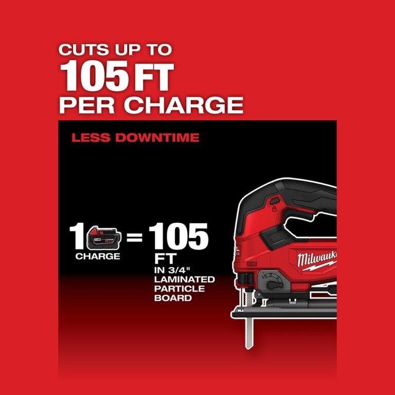 Milwaukee 2737-20 M18 Fuel D-Handle Jig Saw, Tool Only