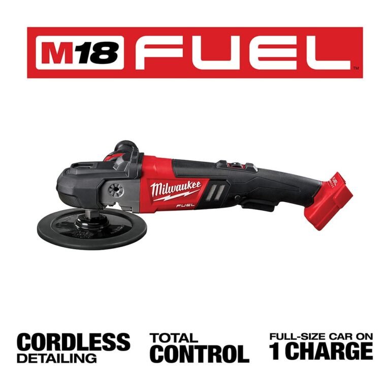 Milwaukee 2738-20 M18 7″ Variable Speed Polisher (Tool Only)