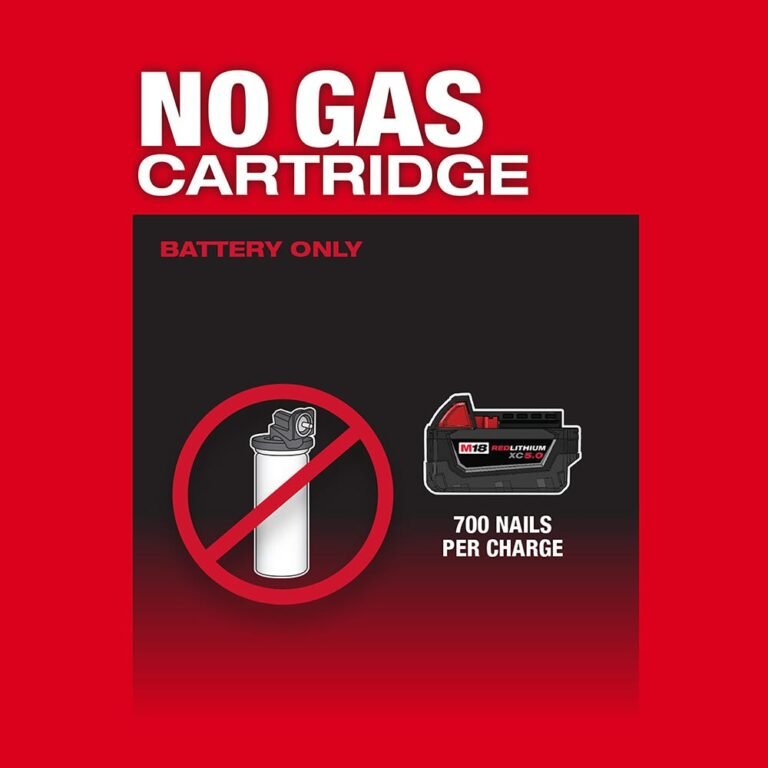 Milwaukee 2745-21 M18 FUEL Brushless 30-Degree Framing Nailer 5.0Ah Kit