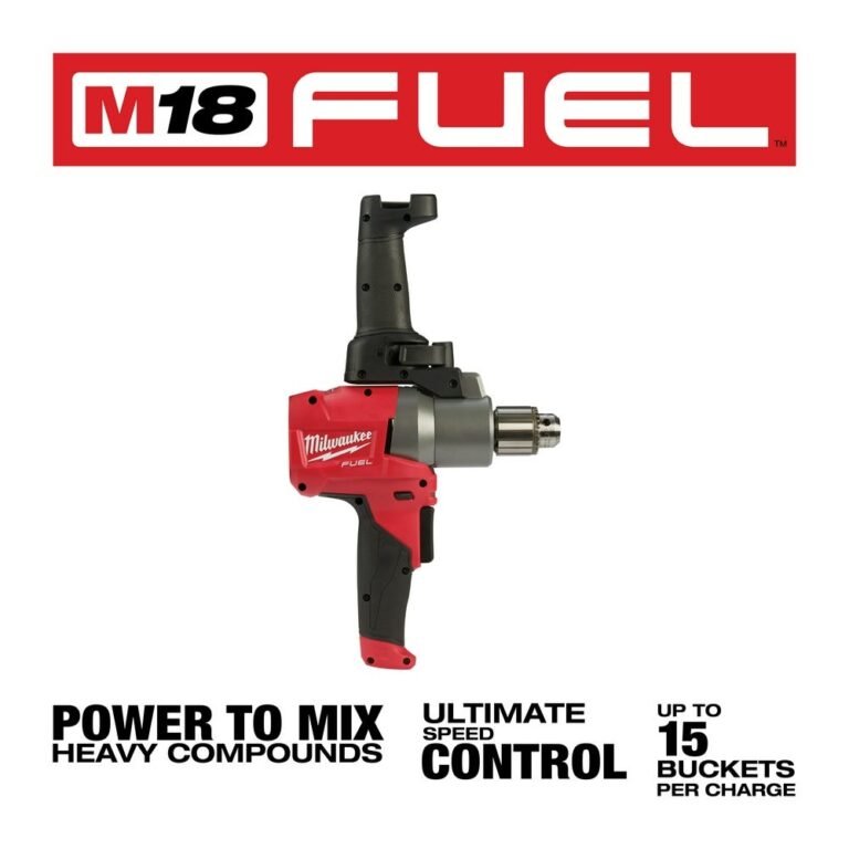 Milwaukee 2810-20 M18 Fuel Mud Mixer With 180° Handle (Tool Only)