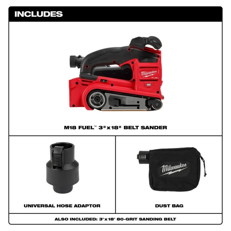 Milwaukee 2832-20 M18 FUEL 3-in. x 18-in. Cordless Belt Sander