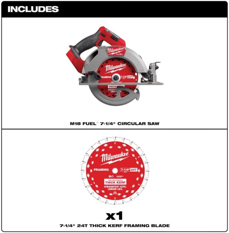 Milwaukee 2834-20 M18 FUEL 7-1/4 in. Circular Saw, Tool Only