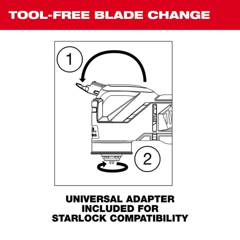 Milwaukee 2836-20 M18 FUEL Oscillating Multi-Tool, Tool Only