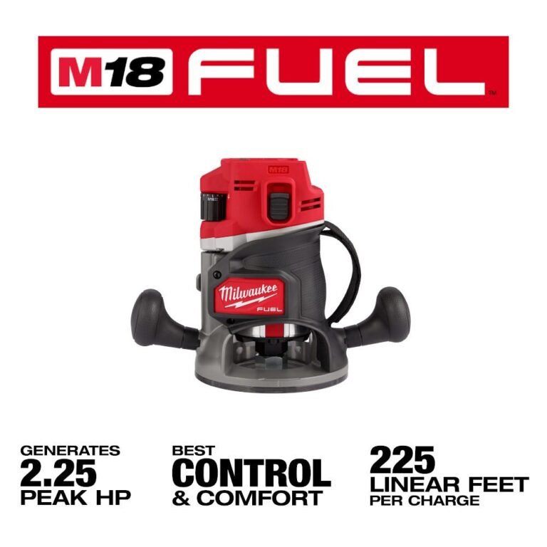 Milwaukee 2838-20 M18 FUEL 1/2-in. Cordless Router, Tool Only