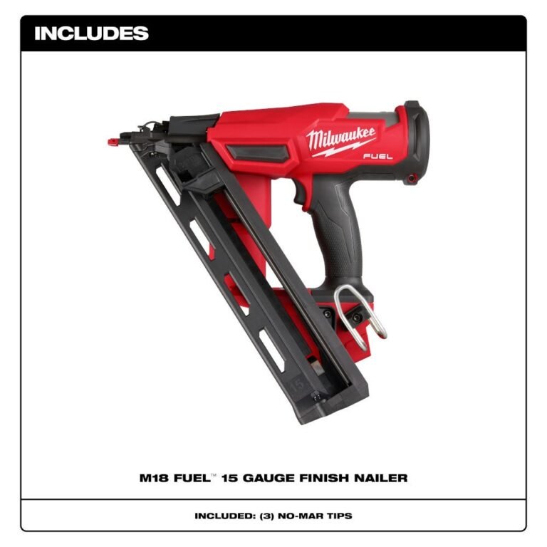 Milwaukee 2839-20 M18 FUEL 15-Gauge Finish Nailer, Tool Only
