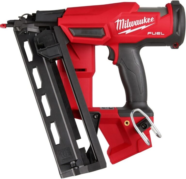 Milwaukee 2841-20 M18 FUEL 16-Gauge Angled Finish Nailer, Tool Only