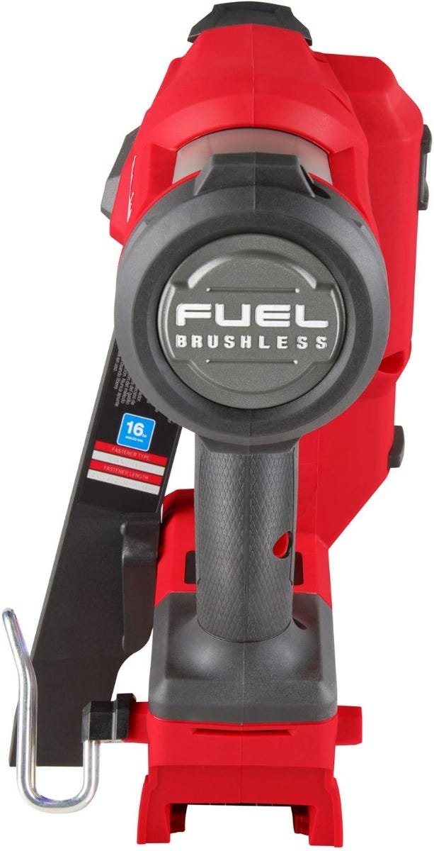 Milwaukee 2841-20 M18 FUEL 16-Gauge Angled Finish Nailer, Tool Only