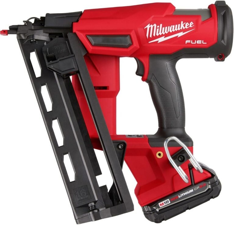 Milwaukee 2841-21CT M18 FUEL 16-Gauge Angled Finish Nailer 2.0Ah Kit