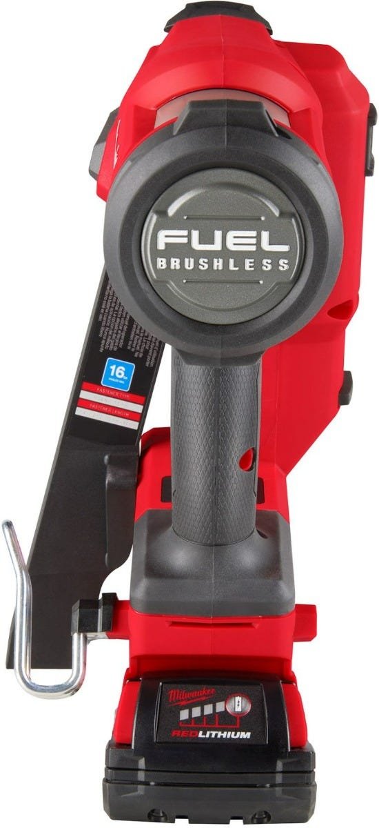 Milwaukee 2841-21CT M18 FUEL 16-Gauge Angled Finish Nailer 2.0Ah Kit