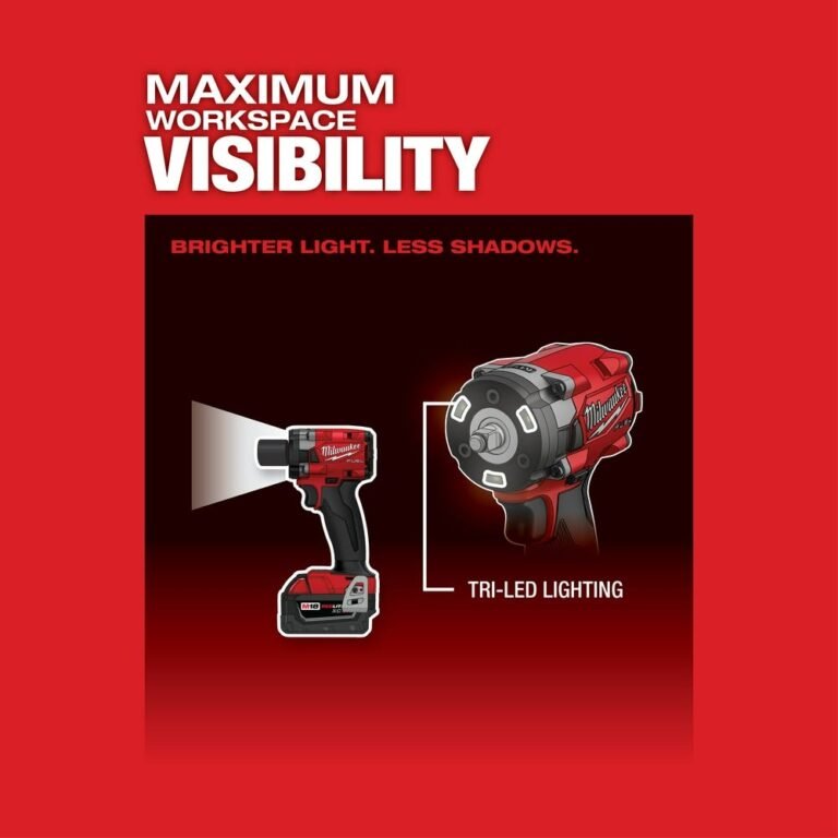 Milwaukee 2854-20 M18 FUEL 3/8-Inch Compact Impact Wrench with Friction Ring, Tool Only