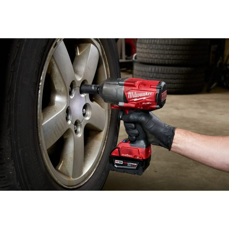 Milwaukee 2863-20 M18 Fuel W/ One-Key High Torque Impact Wrench 1/2″ Friction Ring Bare Tool