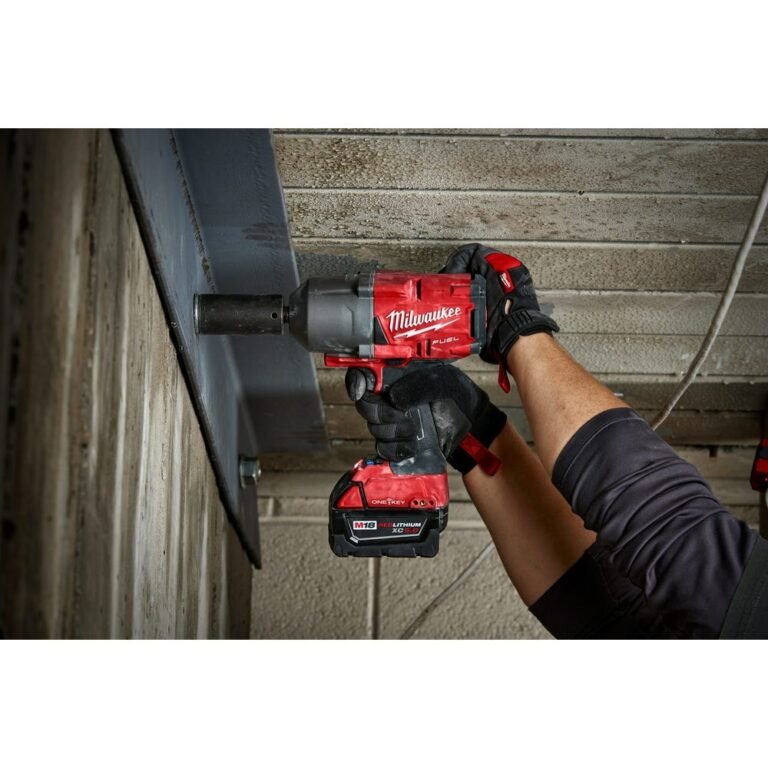 Milwaukee 2863-20 M18 Fuel W/ One-Key High Torque Impact Wrench 1/2″ Friction Ring Bare Tool
