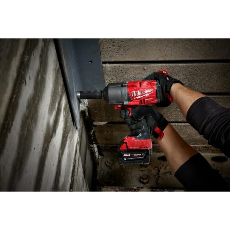 Milwaukee 2864-20 M18 Fuel W/ One-Key High Torque Impact Wrench 3/4″ Friction Ring, Tool Only