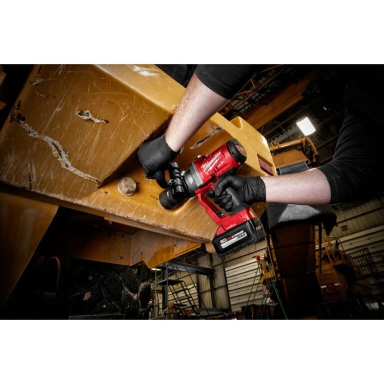 Milwaukee 2867-20 M18 FUEL Cordless Brushless 1″ High Torque Impact Wrench w/ ONE-KEY, Tool Only