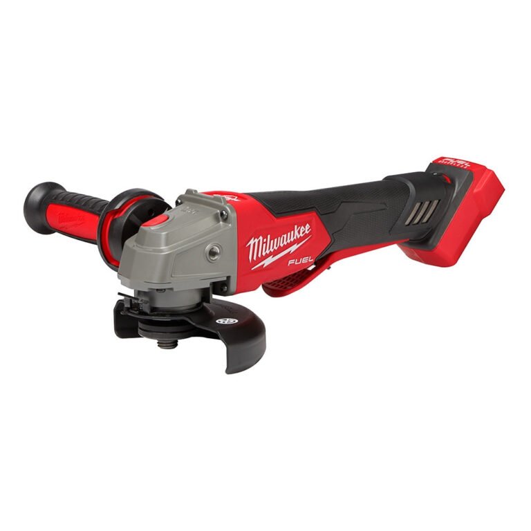 Milwaukee 2888-20 M18 FUEL 4-1/2-in / 5-in Variable Speed Braking Grinder, Paddle Switch No-Lock , Tool Only
