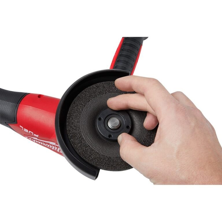 Milwaukee 2889-20 M18 FUEL 4-1/2-in / 5-in Variable Speed Braking Grinder, Slide Switch Lock-On , Tool Only