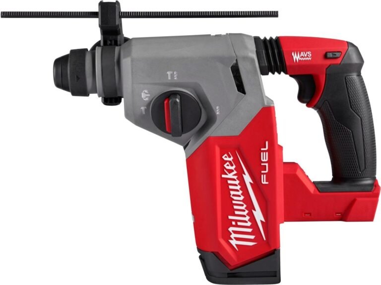 Milwaukee 2912-20 M18 FUEL 1″ SDS Plus Rotary Hammer, Tool Only