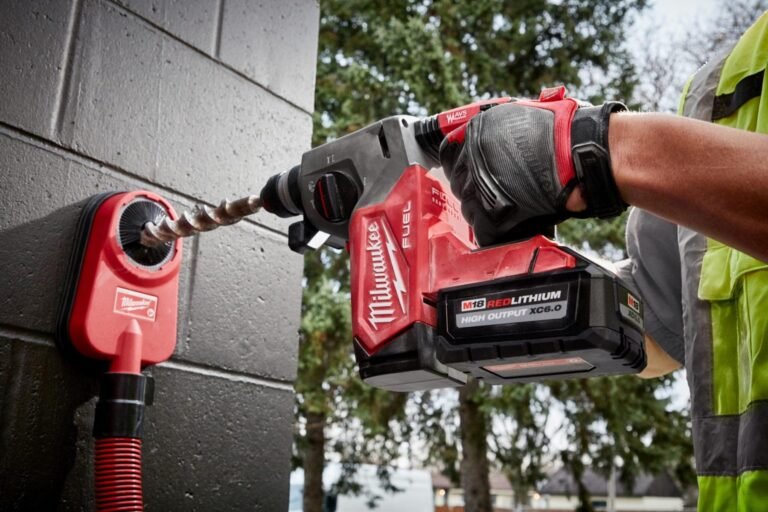 Milwaukee 2912-20 M18 FUEL 1″ SDS Plus Rotary Hammer, Tool Only