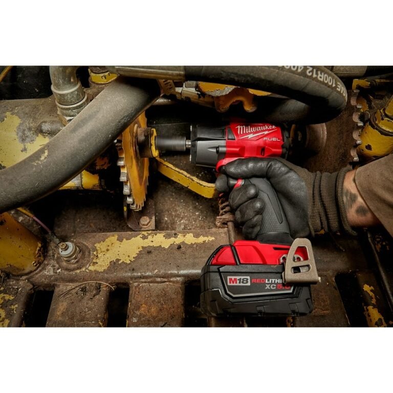 Milwaukee 2962-20 M18 FUEL 1/2-Inch Mid-Torque Impact Wrench with Friction Ring, Tool Only